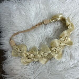 Madison Braids Nori Gourd Braid Platinum Braided Headband